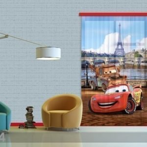 Ag Design Fotoverho Disney Cars Paris 140x245 Cm