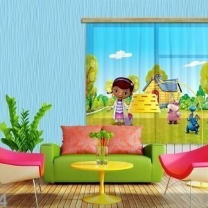 Ag Design Fotoverho Disney Doc.Mcstuffins 180x160 Cm