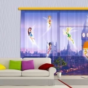 Ag Design Fotoverho Disney Fairies In London 180x160 Cm