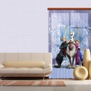 Ag Design Fotoverho Disney Ice Kingdom 140x245 Cm