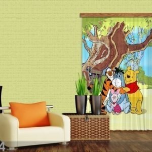 Ag Design Fotoverho Disney Winnie The Pooh And Friends 140x245 Cm