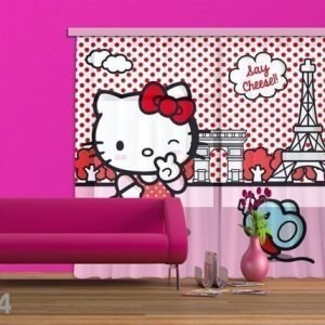 Ag Design Fotoverho Hello Kitty With Mouse 180x160 Cm