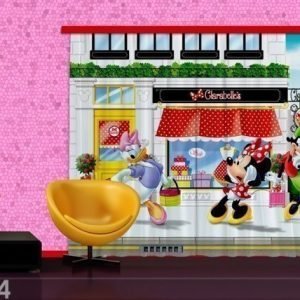 Ag Design Pimentävä Fotoverho Disney Minnie 280x245 Cm