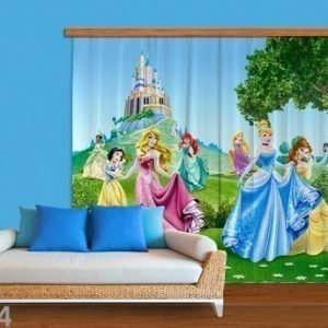 Ag Design Pimentävä Fotoverho Disney Princess 280x245 Cm