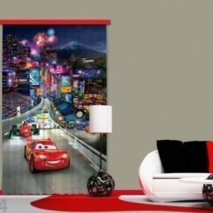 Ag Design Puolipimentävä Fotoverho Disney Cars 140x245 Cm