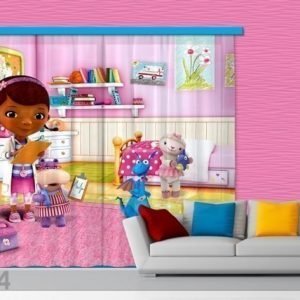 Ag Design Puolipimentävä Fotoverho Disney Doc.Mcstuffins 280x245 Cm