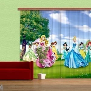 Ag Design Puolipimentävä Fotoverho Disney Princess 280x245 Cm