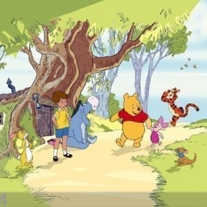 Ag Design Verho Disnyey Winnie The Pooh And Friends 280x245 Cm