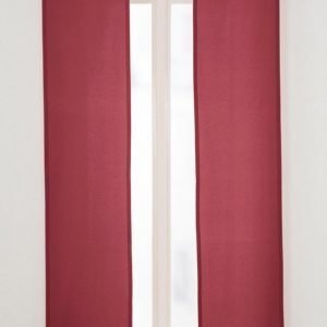 Colour Paneeliverhot 2-Pakkaus Vadelmaroosa
