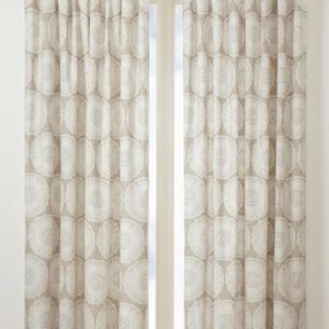 Doyley Lenkkiverhot 2-Pakkaus Pellavabeige