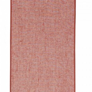Ellos Paneeliverhot Pellavavoileeta Punainen Leveys 45 Cm 2-Pakkaus