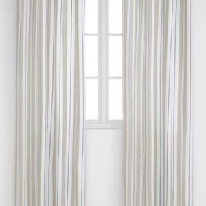 Fondaco Rengasverhot Visby 2-Pakkaus Pellavanbeige Sininen