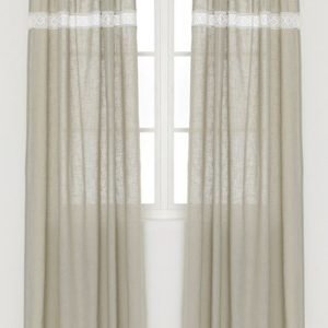 Halens Verhot 2-Pakkaus Pellavanbeige Valkoinen