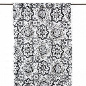 Hemtex Aina Piilolenkkiverho Musta 120x240 Cm
