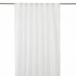 Hemtex Fogliame Piilolenkkiverho Luonnonvalkoinen 140x240 Cm