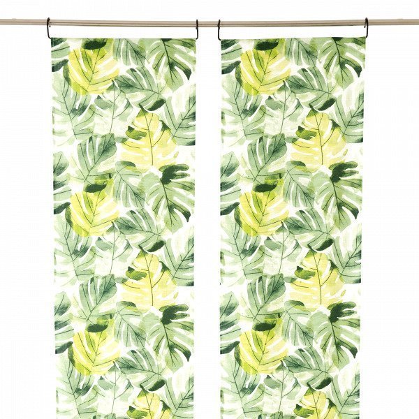 Hemtex Monstera Paneeliverho Vihreä 45x240 Cm