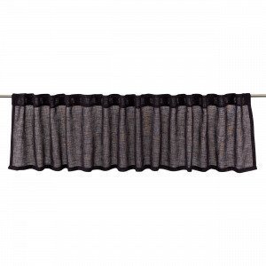 Hemtex Otto Plain Loopes Pelmet Kappaverho Tummanharmaa 250x50 Cm