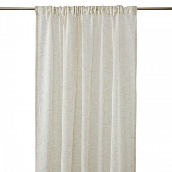 Hemtex Otto Tape Curtain Piilolenkkiverho Beige 140x300 Cm