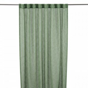 Hemtex Otto Tape Curtain Piilolenkkiverho Ruosteenpunainen 140x300 Cm