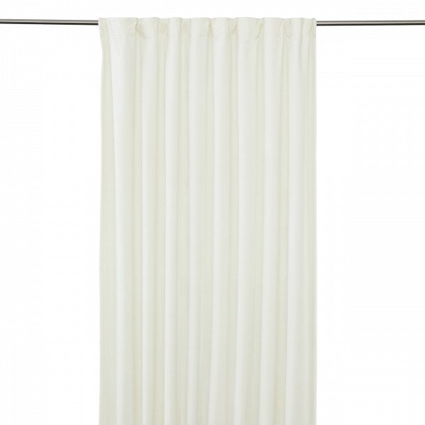 Hemtex Sammy Samettiverho Valkoinen 130x300 Cm