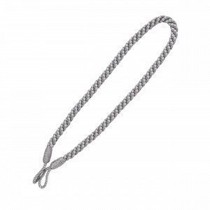 Hemtex Twist Plain Curtain Tie Band Verhotamppi Harmaa