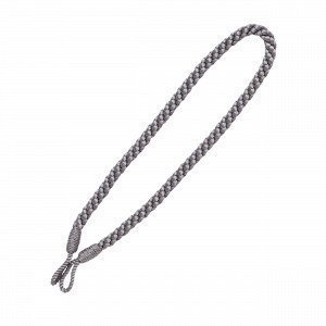 Hemtex Twist Plain Curtain Tie Band Verhotamppi Tummanharmaa