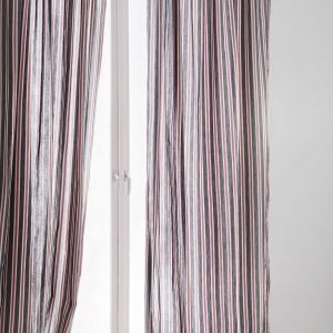 Jotex Cocoon Sivuverhot Punainen 2-Pakkaus