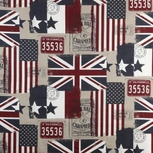 Old Flags Kangas / M Beige