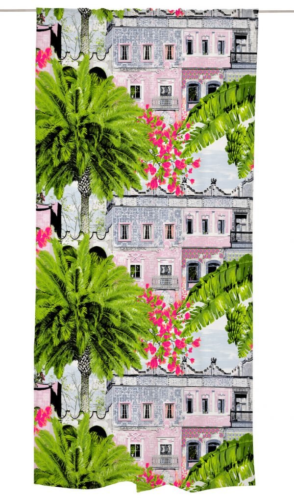 Vallila Mexico Verho Pink 140x250 Cm