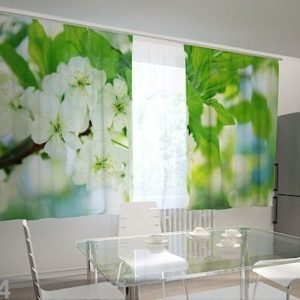 Wellmira Pimentävä Verho Spring Flowers For The Kitchen 200x120 Cm